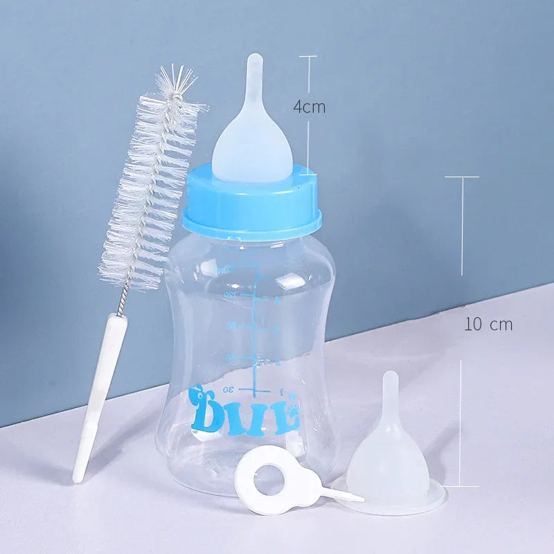 60/150ml Pet Feeder for Small Dogs Cats Newborn Puppy Dog Kitten Cat Milk Water Bottle Dog Feeding Accessories Mascotas Products