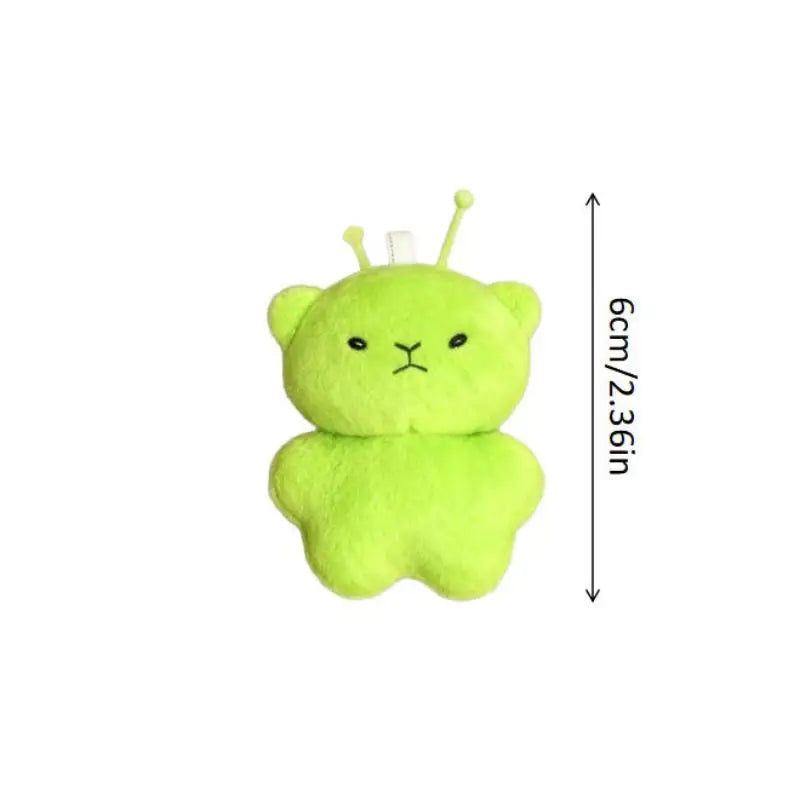 1Pc Alien Cat Plush Toy Cartoon Stuffed Animal Keychain Ugly Cute Backpack Pendant Party Gift Accessories