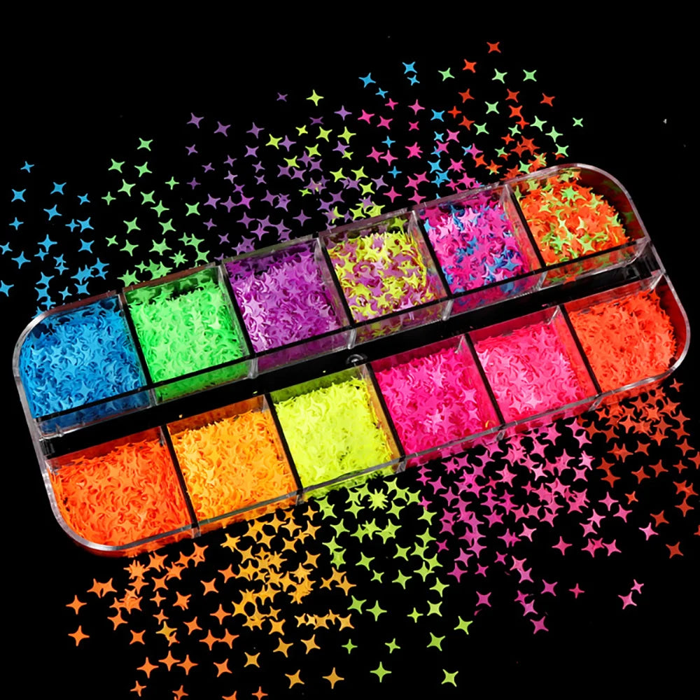 For Fun Multiple Styles Mixed Sequins Glitter Flakes for Epoxy Resin Molds Filler DIY Nail Decoration Sequins Jewelry Accessorie