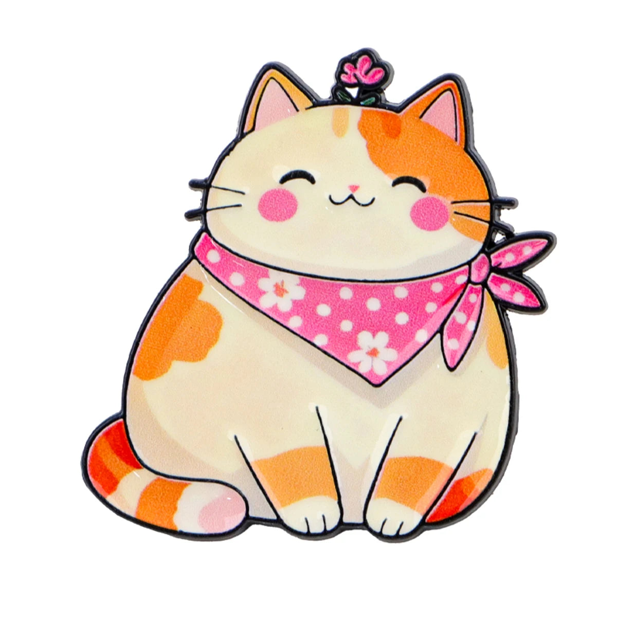 Cute Rainbow Galaxy Cat Enamel Pins Kawaii Cartoon Brooches Animal Lapel Badges Jewelry Gifts for Cat Lovers & Pride Accessories