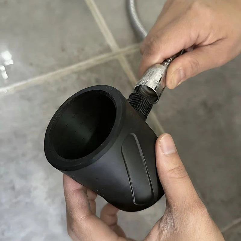 Multifunctional Men's Hygiene Shower Nozzle,Full Cleaning Massage Sprayer,2-in-1 Dog Cat Foot Wash Tool,Powerful Shower Head