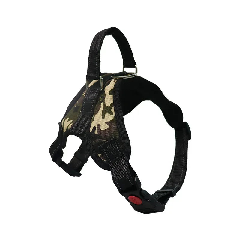 Saddle Dog Harness Reflective Adjustable Pet Harness No Pull Walking Training Small Medium Large Big Dogs Chest Strap Product