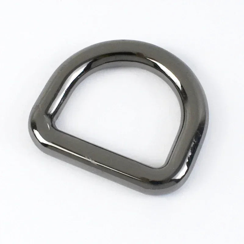 5/10Pcs 10-38mm Metal O Dee D Ring Buckles Backpack Strap Clasp Belt Loops Dog Pet Collar Webbing Hooks DIY Leather Accessories