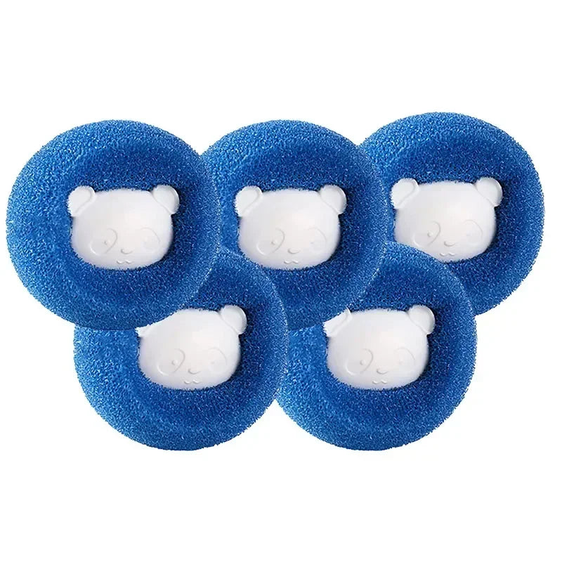 Home Laundry Removes Lint Clothes Ball Catch Pet Hair Remover Reusable Balls Products Washing Machine Filter Household Garden
