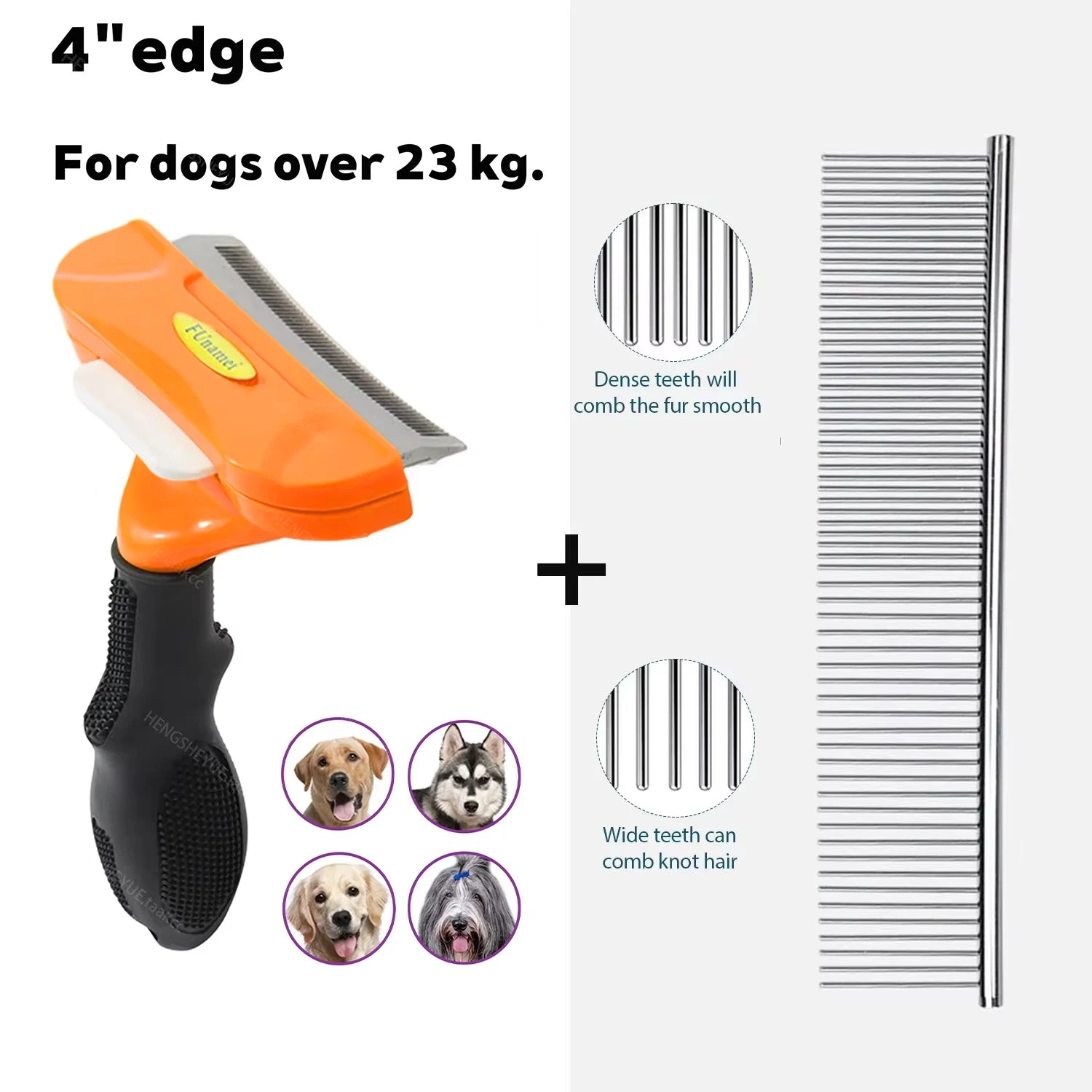 Cat Hair Removal Comb Cat Brush Pet Grooming Brush Dog Comb Cat Hair Massage Comb Cat Hair Remover Cleaning Grooming Cat Combs