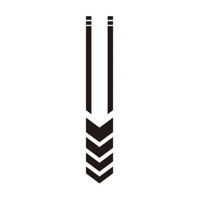 Motorcycle Arrow Stripe Reflective Stickers Fender Paste Car Safety Warning Waterproof MotorbikeTape Decal Moto Accessories