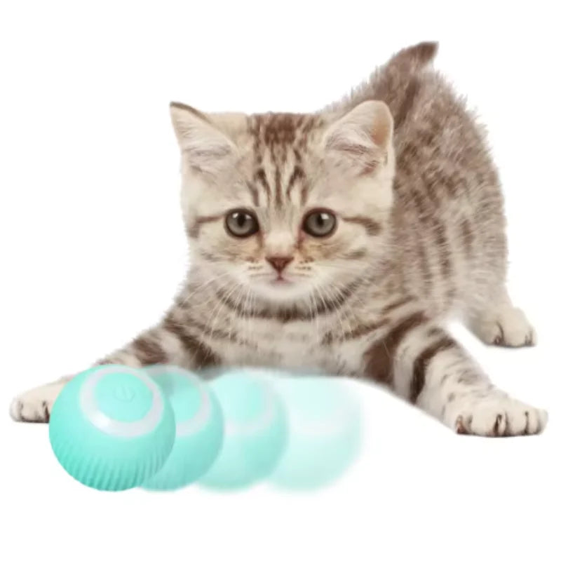 Smart Dog Toys Ball Electronic Interactive Pet Toy Moving Ball USB Automatic Moving Bouncing for Pet Birthday Gift Product