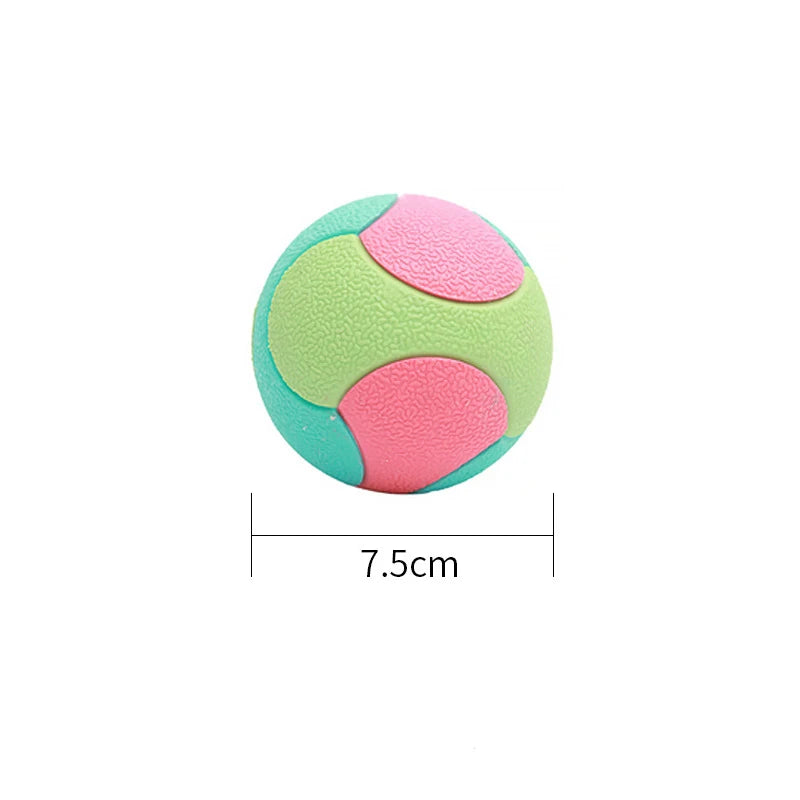 Solid Rubber Dog Balls for Dogs Virtually Indestructible Pet Dog Interactive Toy Training Chew Play Fetch Bite Toys