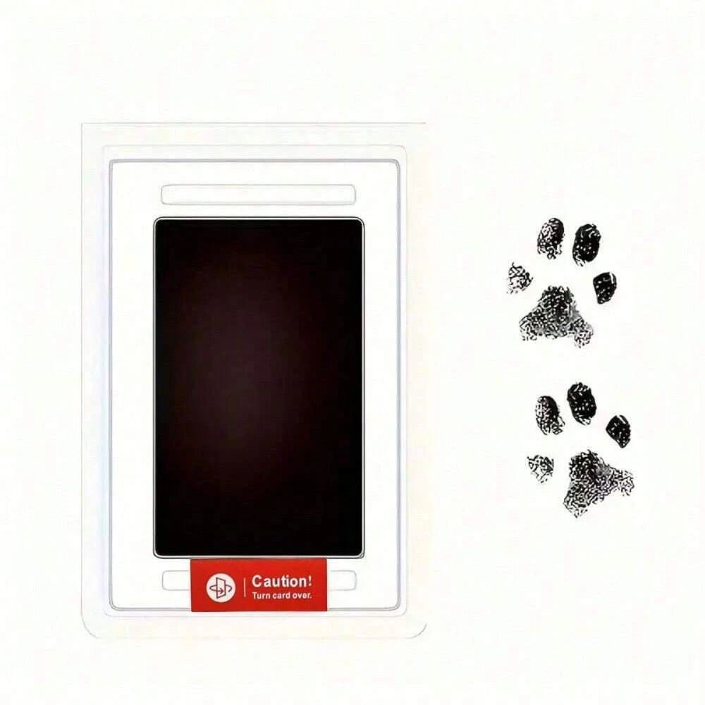 Paw Print Kit - Perfect For Preserving Your Dog's Footprints, Inkless Pet Paw Print Pad, Ideal For Newborn Baby Handprint And Fo
