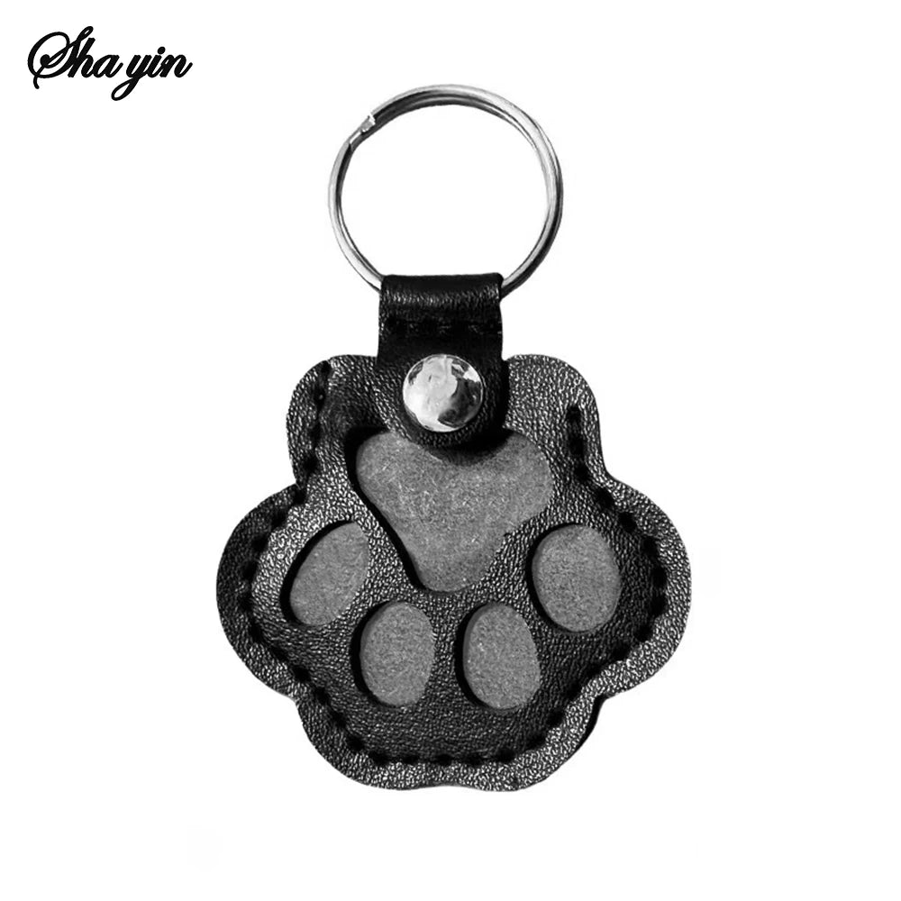 Pet Hair Storage Keychain, Dog Paw Photo, Cat And Dog Hair Bag, Commemorative Storage Bag, Commemorative Item