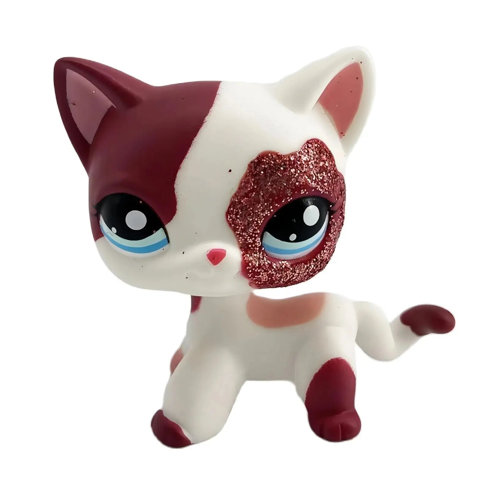 real lps littlest pet shop  hasber  toys dog shorthair Pink cat shepherd shepherd dachshund great dane black white shipping