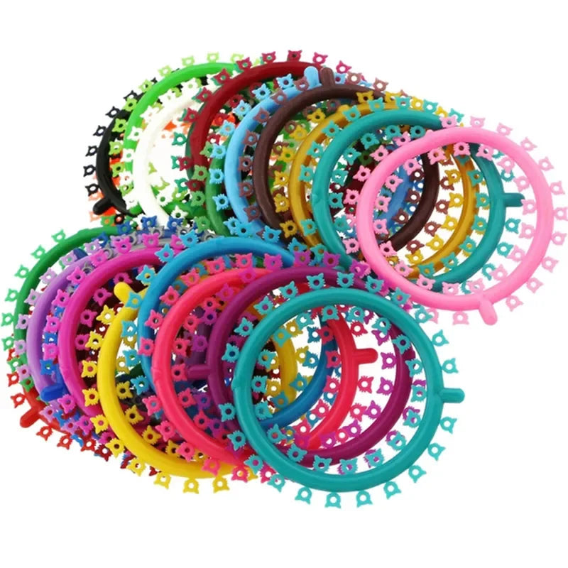 1000Pcs Dental Orthodontic Ligature Ties Bands O-Ring Elastic Rings Teeth Braces Accessories Cartoon Flower Mickey Cat Designs