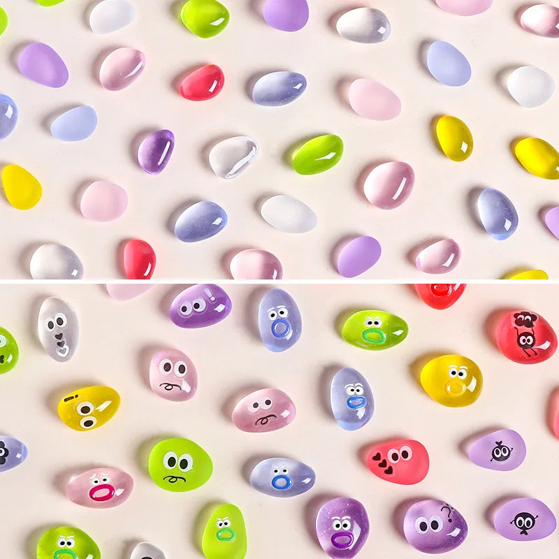 Luminescent Resin Accessories, DIY Stones in Pet Shapes, DIY Jewelry Accessories, Handmade Decorations, and Items to Manipulate