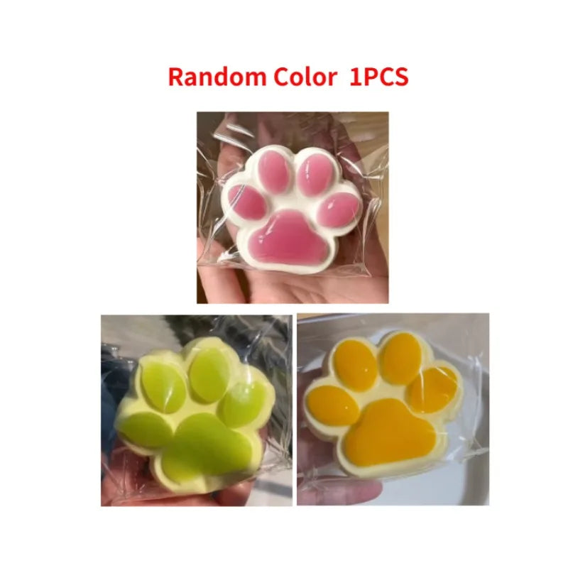 Squeeze Exhaust Cat Claw Banana Big White Goose Soft Jelly Feel Relief Floating Mood Children Toys Adult Pressure Equipment Gift