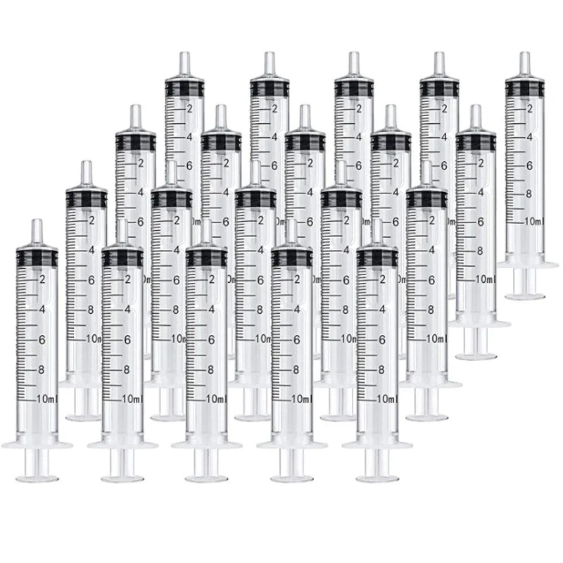 10Pcs 1ml-20ml Tool Wholesale Reusable Syringe For Measuring Nutrient Puppy Accessories Pet Items Plastic Hydroponics Kitchen