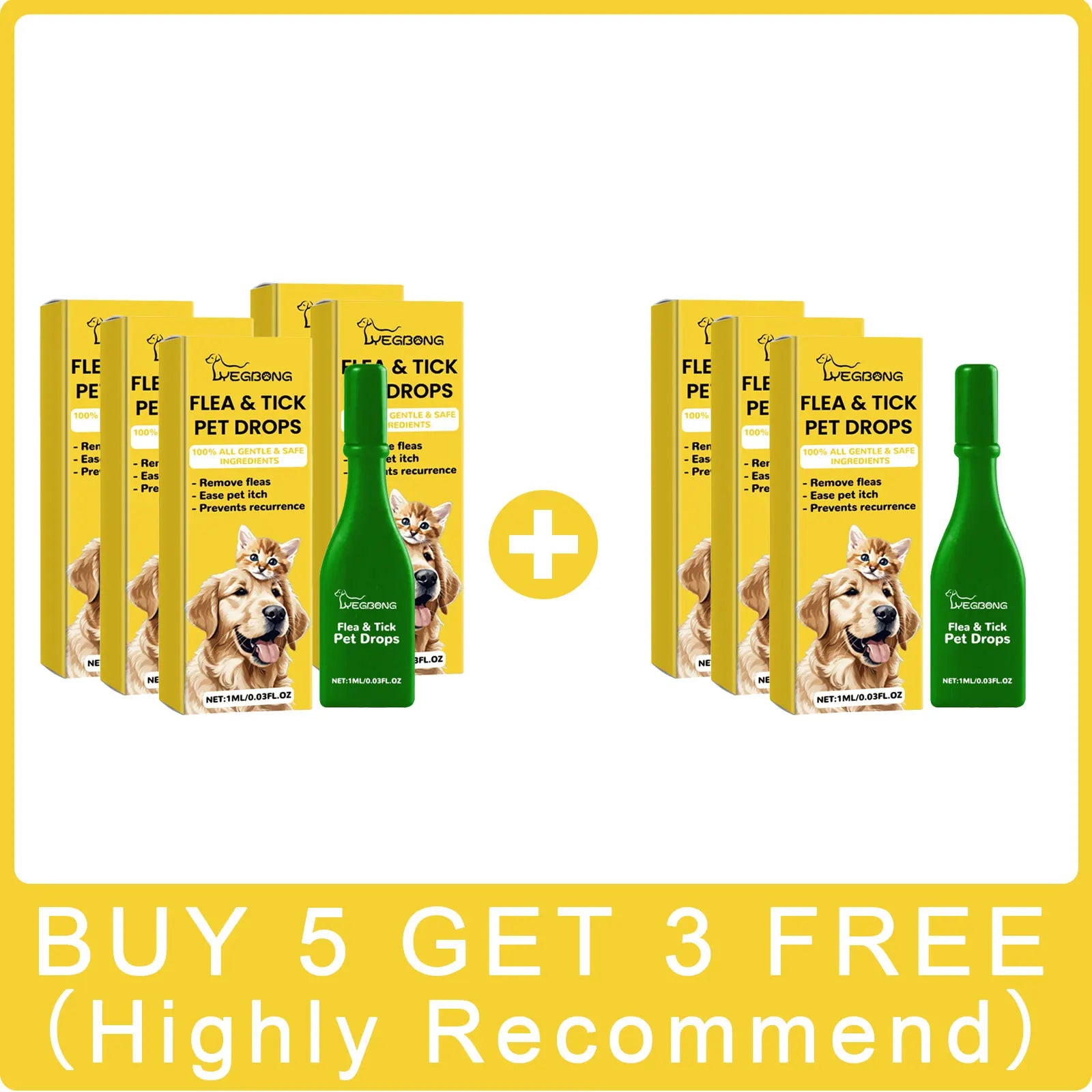 Cat Anti Flea Drops Flea Lice Remove Relieve Skin Itching External Insect Repellent Deworming Supplies Pet Tick Treatment Drops