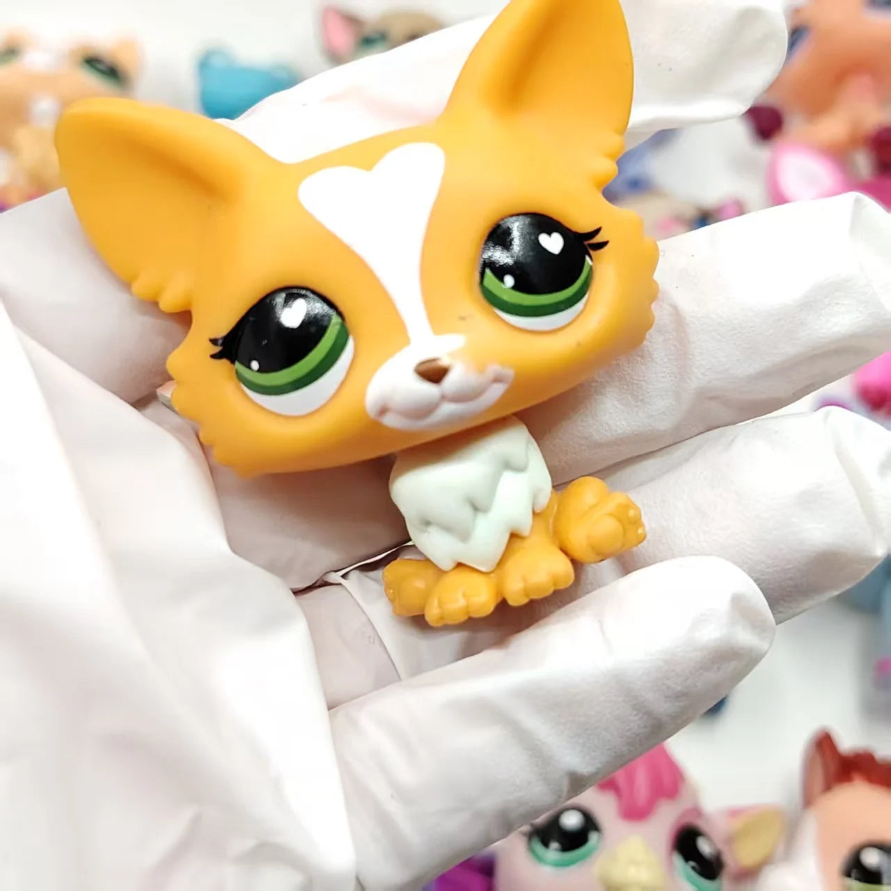 NEW LPS Pet Toys Cute Animal Can Shake Head Kitten Series 4 Original Collection Toys for Girls Christmas Birthday Gift