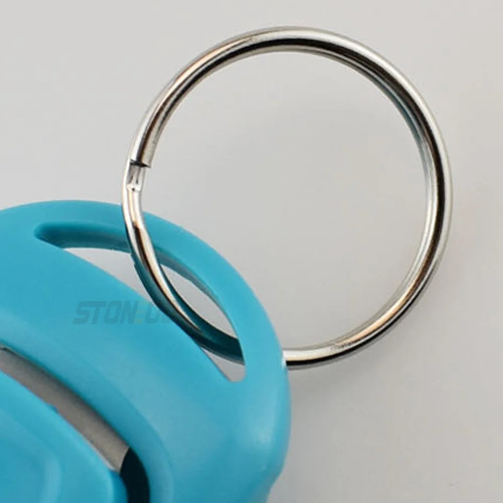 2‑in‑1 Dog Training Clicker & Whistle, Multifunctional Pet Trainer Tool with Keyring, Puppy Training Flute Clicker Pet Supplies