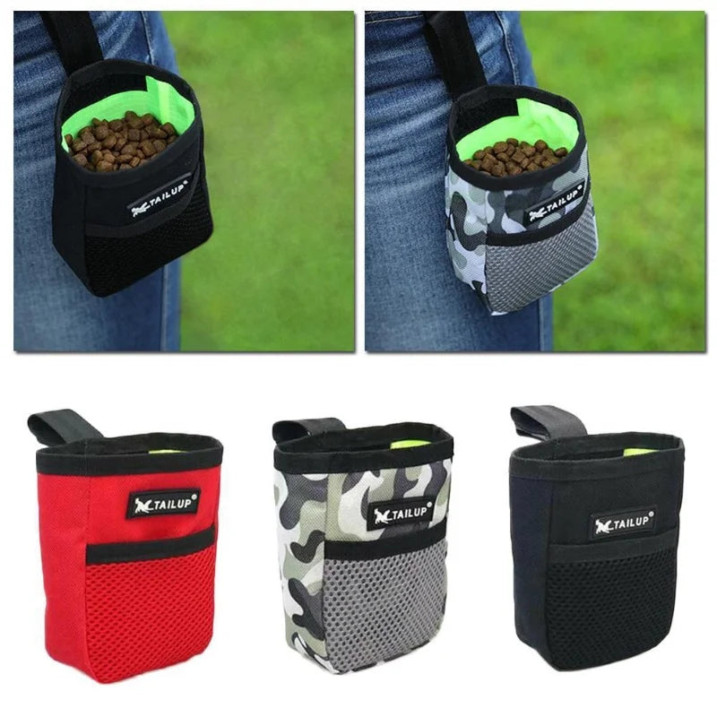 Durable Outdoor Portable Dog Snack Training Bag Large Capacity Wear-Resistant Waist Bag for Puppy Pet Supplies