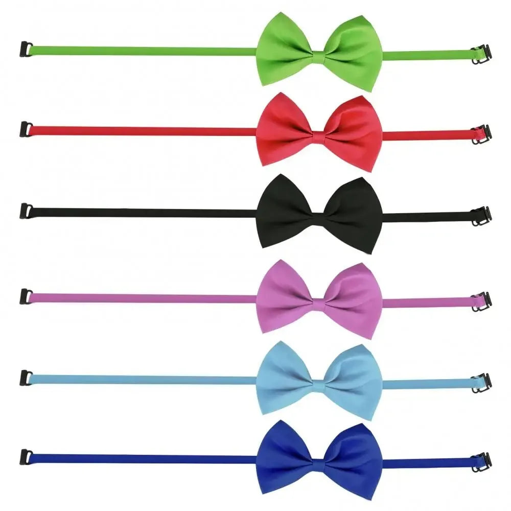 Wholesale Adjustable Cat Dog Bow Tie Lots Neck Tie Pet Dog Bow Puppy Bows Collar For Kitten Collar Pet Accessories