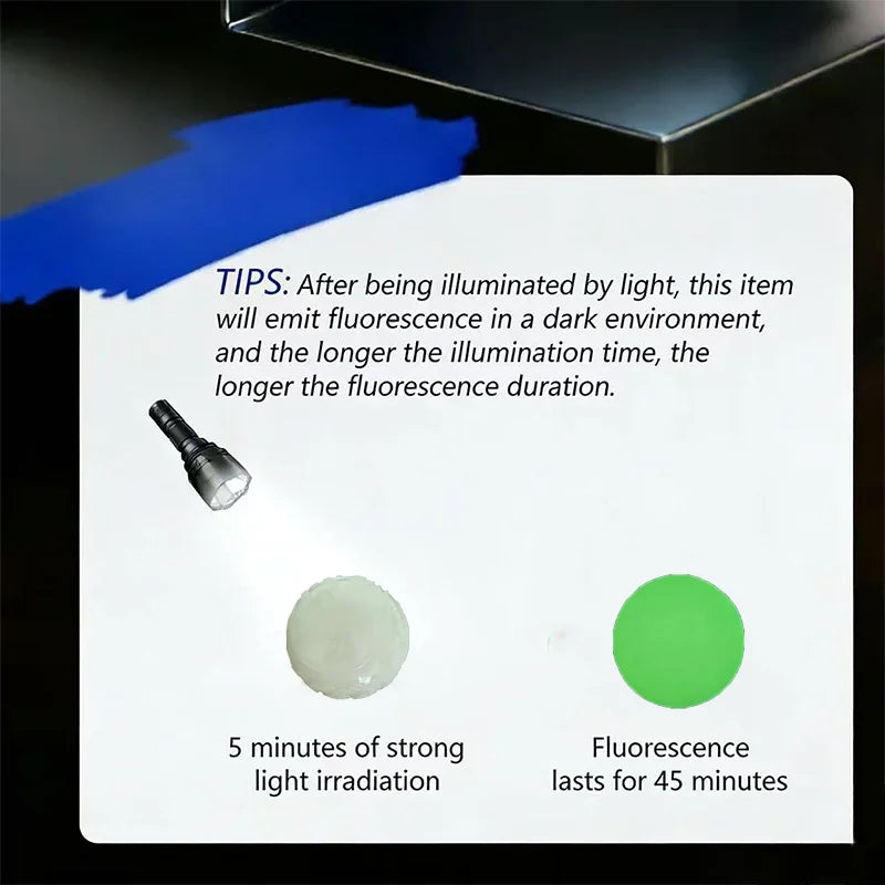 Glow-in-the-Dark Rubber Dog Ball - Durable, Bite-Resistant Chew Toy for All Breeds Interactive Play & Dental Health, Medium Size