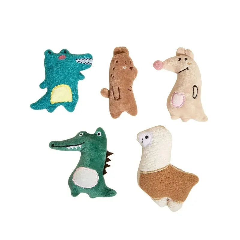 1Pc Cute Plush Toys for Pet Cat Catnip Filled Chewing Bite Game Kitten Products Pet Supplies Sleeping Companion Cloth Dolls