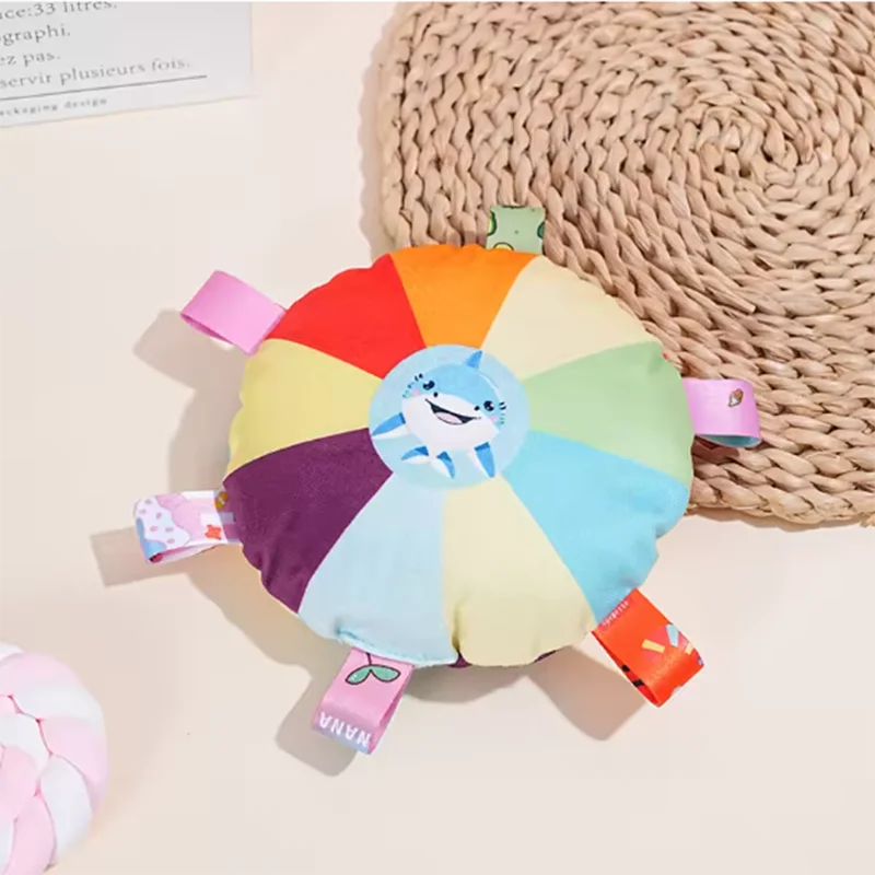 Dog Sounding Plush Toy Bell Cartoon Toy Puppy Small Dog Teddy Teeth Grinding Toy Wear-Resistant Bite-Resistant Pet Toy