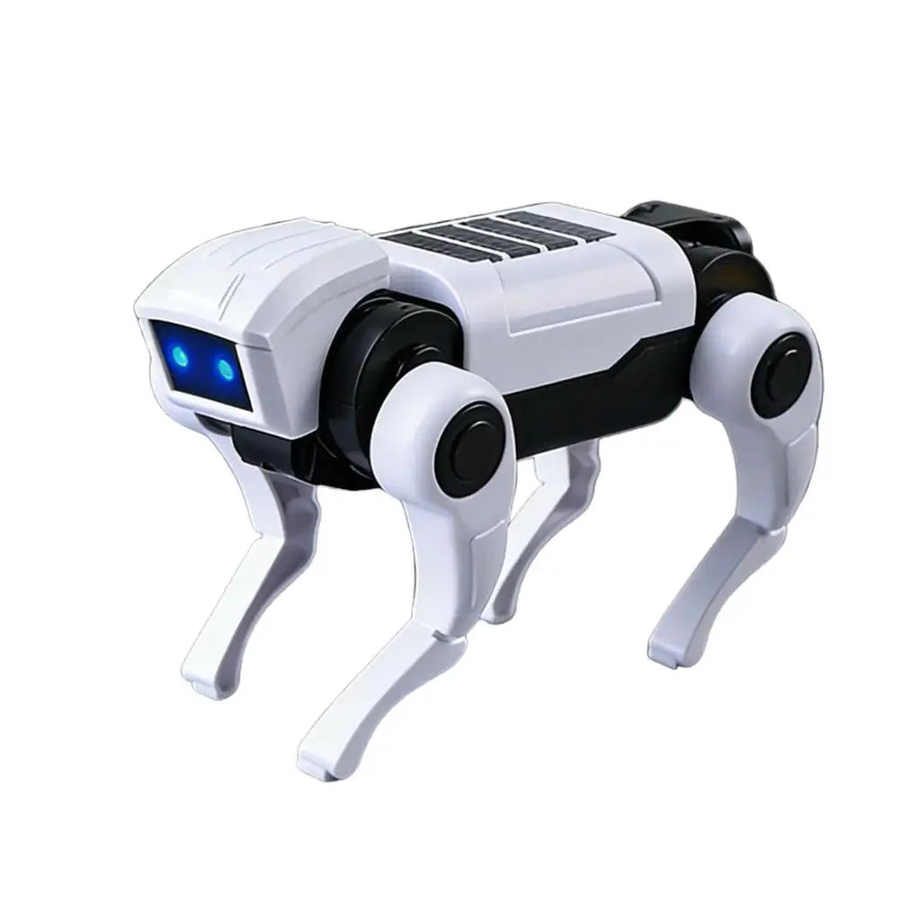 DIY Assembly RC Robot Dog Toy Remote Control Mechanical Robot Kit Science Teaching Model Electric Set Gift For Boys Kids