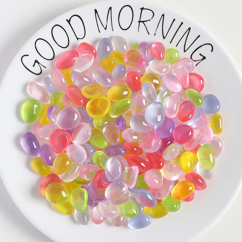 Luminescent Resin Accessories, DIY Stones in Pet Shapes, DIY Jewelry Accessories, Handmade Decorations, and Items to Manipulate