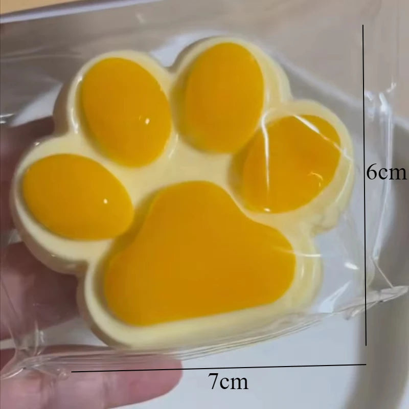 Squeeze Exhaust Cat Claw Banana Big White Goose Soft Jelly Feel Relief Floating Mood Children Toys Adult Pressure Equipment Gift