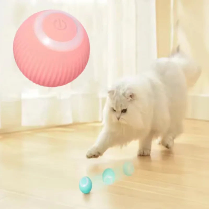 Smart Dog Toys Ball Electronic Interactive Pet Toy Moving Ball USB Automatic Moving Bouncing for Pet Birthday Gift Product