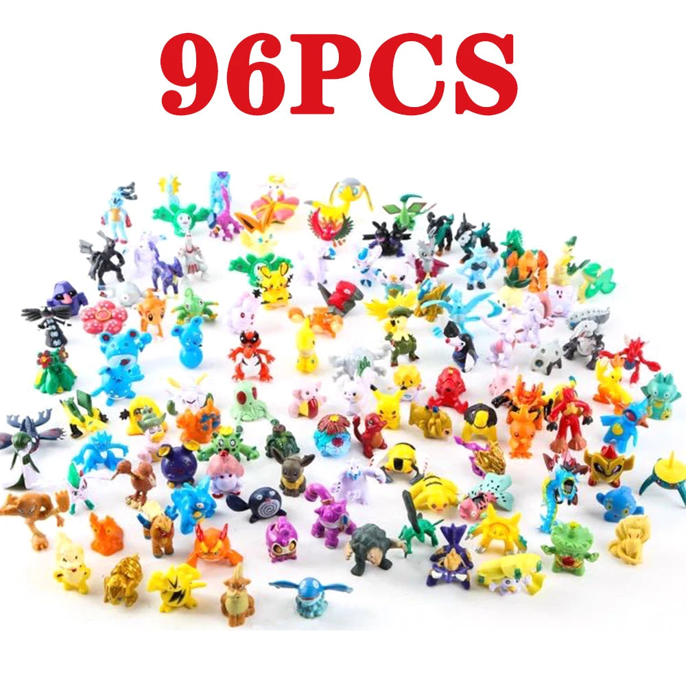 144 Pet Pok É Mon Figurines Pok É Mon Pok É Mon Twisted Egg Toy Dolls Children's Christmas Gifts