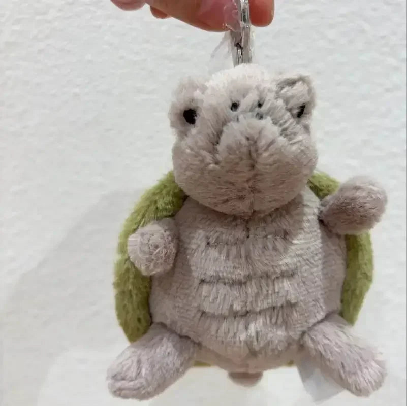 Turtle bag pendant keychain doll cute home decoration cat dog interactive toy pet holiday gift 15cm