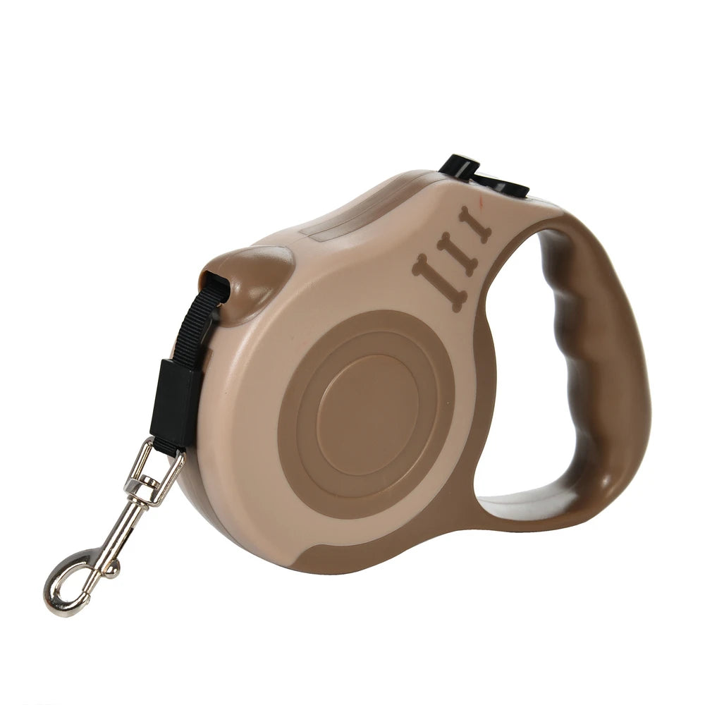 3m 5m Dog Leash For Small Medium Dogs Automatic Retractable Nylon Rope Cat Lead Extension Puppy Walking Running Pets Supplies