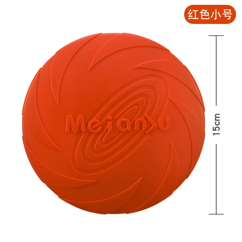 Dog Frisbee, Border Animal Pet Dog Special Frisbee Bite Resistance Training Frisbee Pull Back Standard Dog Toys Pet Products