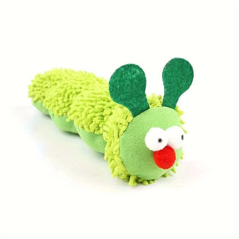 Cat Chew Toys Caterpillar Catnip Molar Toy Silvervine Cat Teaser Interaction Toy Clean Mouth Kitten Toy Pet Supplies Accessories