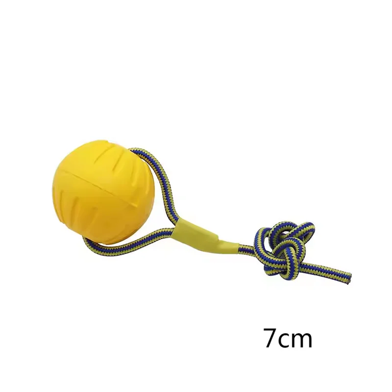 Dog Toy Bite Resistant Circular Frisbee Pet Toy Outdoor Dog Training Rope Toy Ball Grinding Teeth Pet Products Interactive Toy