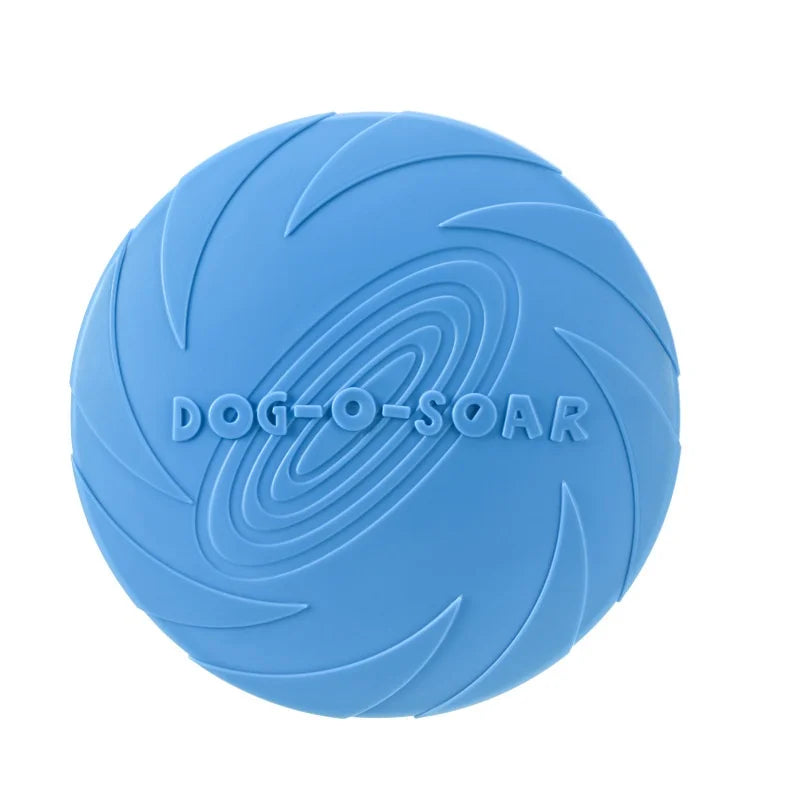 HH Interactive Silicone Flying Saucer Toy for Dogs And Cats Chew Resistant Flying Disc Pet Game Perfect for Puppy Training Fun