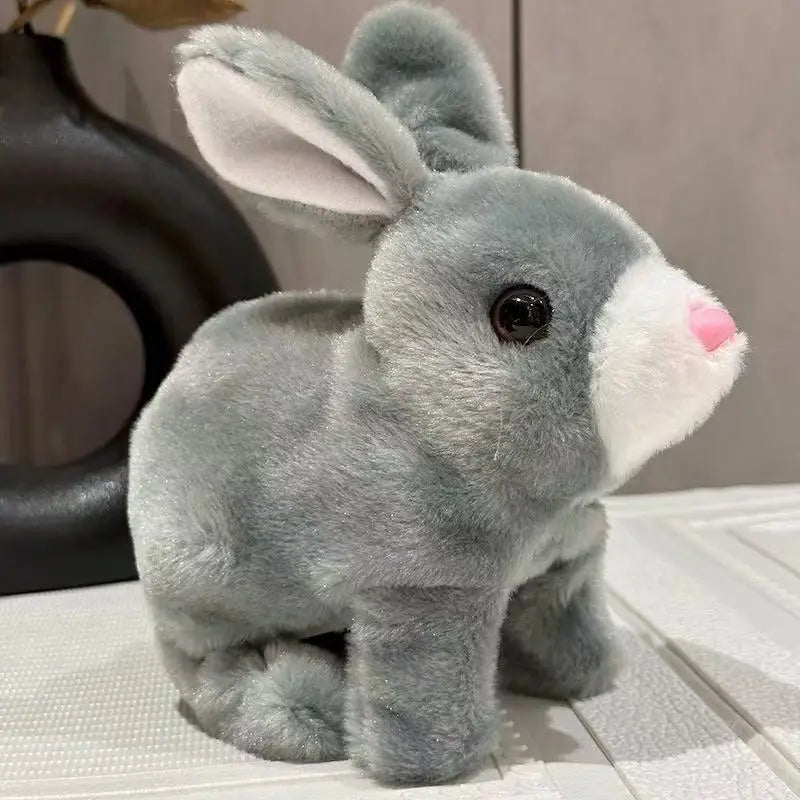 1Pc Electric Plush Simulation Dog Teddy Puppy Walking Sound Nodding Electronic Pet Toy For Christmas Gift New Year Gift
