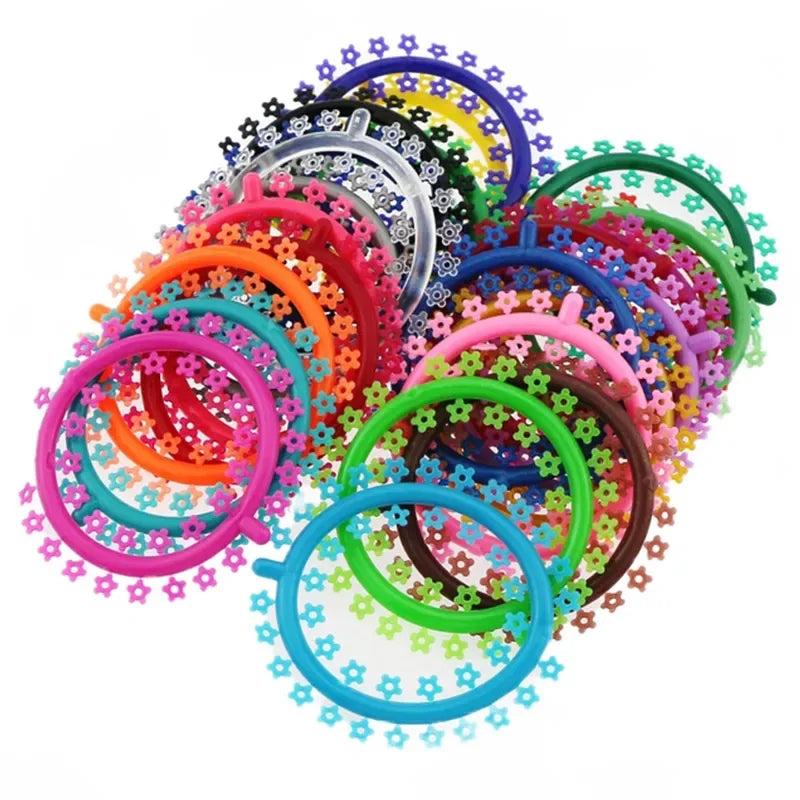 1000Pcs Dental Orthodontic Ligature Ties Bands O-Ring Elastic Rings Teeth Braces Accessories Cartoon Flower Mickey Cat Designs