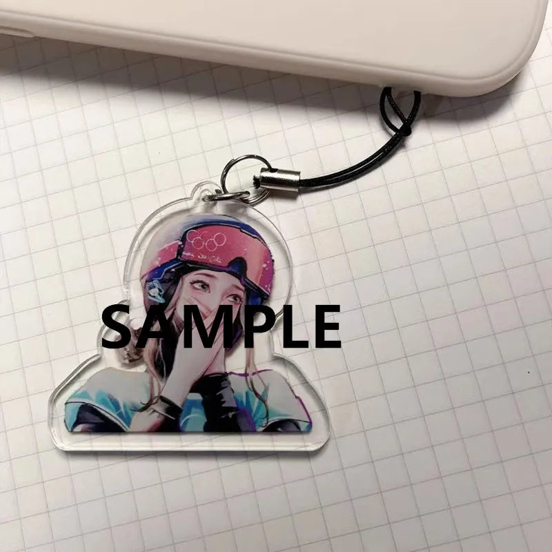 Customized Personalized Acrylic Keychain Order Custom Made Pet Photos Keyring Your Own Design Key Ring For Backpack Accessories