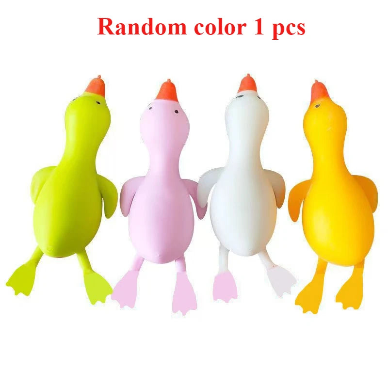 Squeeze Exhaust Cat Claw Banana Big White Goose Soft Jelly Feel Relief Floating Mood Children Toys Adult Pressure Equipment Gift