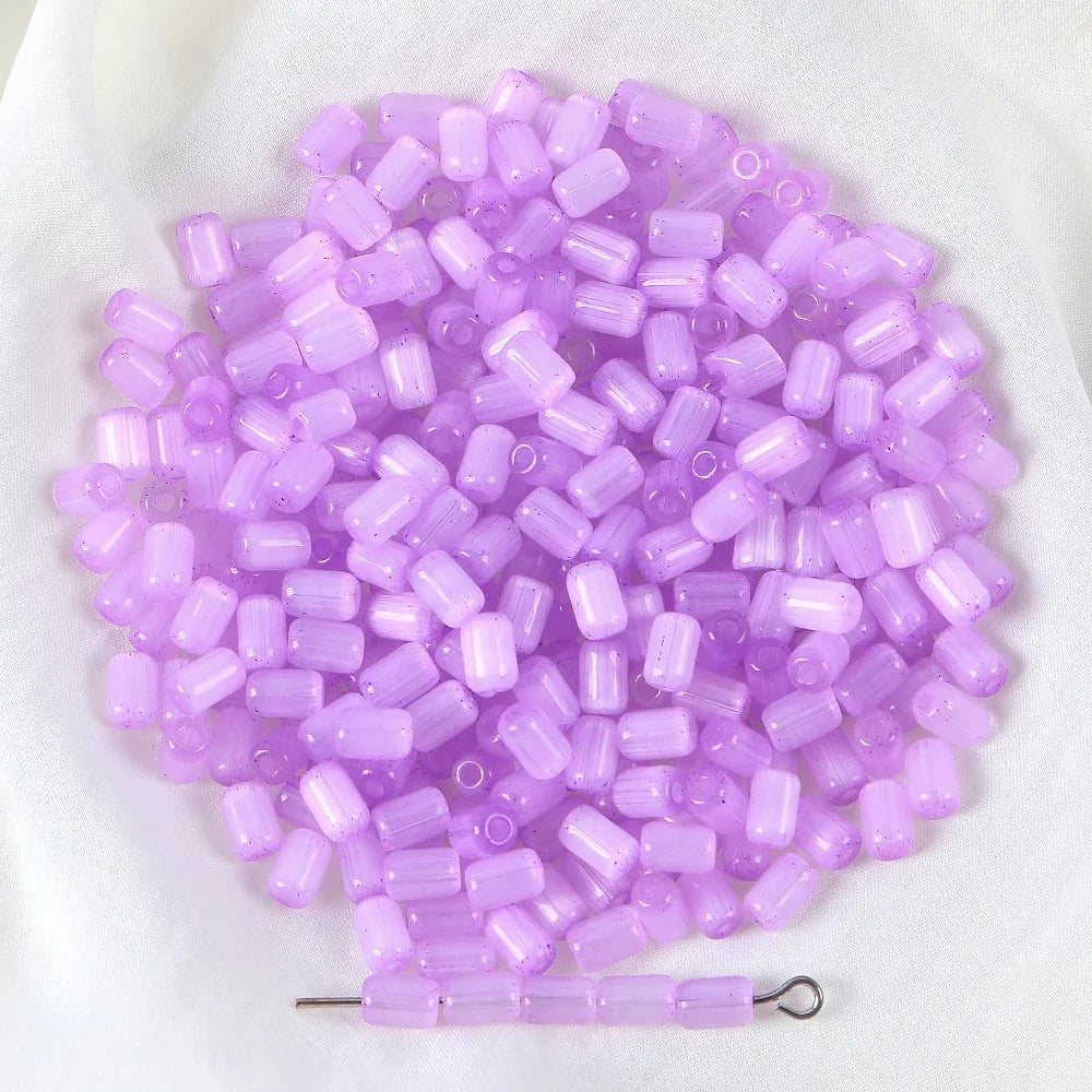 4x6mm Brushed Cat Eye Eye Brushed Jujube Bead  Glass Sewing Bead Handmade DIY Loose Bead Bracelet Necklace Accessories