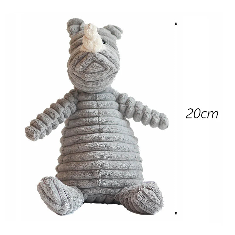 Corduroy Squeaky Dog Chew Toys for Small Medium Dogs Bite Resistant Puppy Toy Squeaker Dog Toys Pets Products Mascotas Supplies