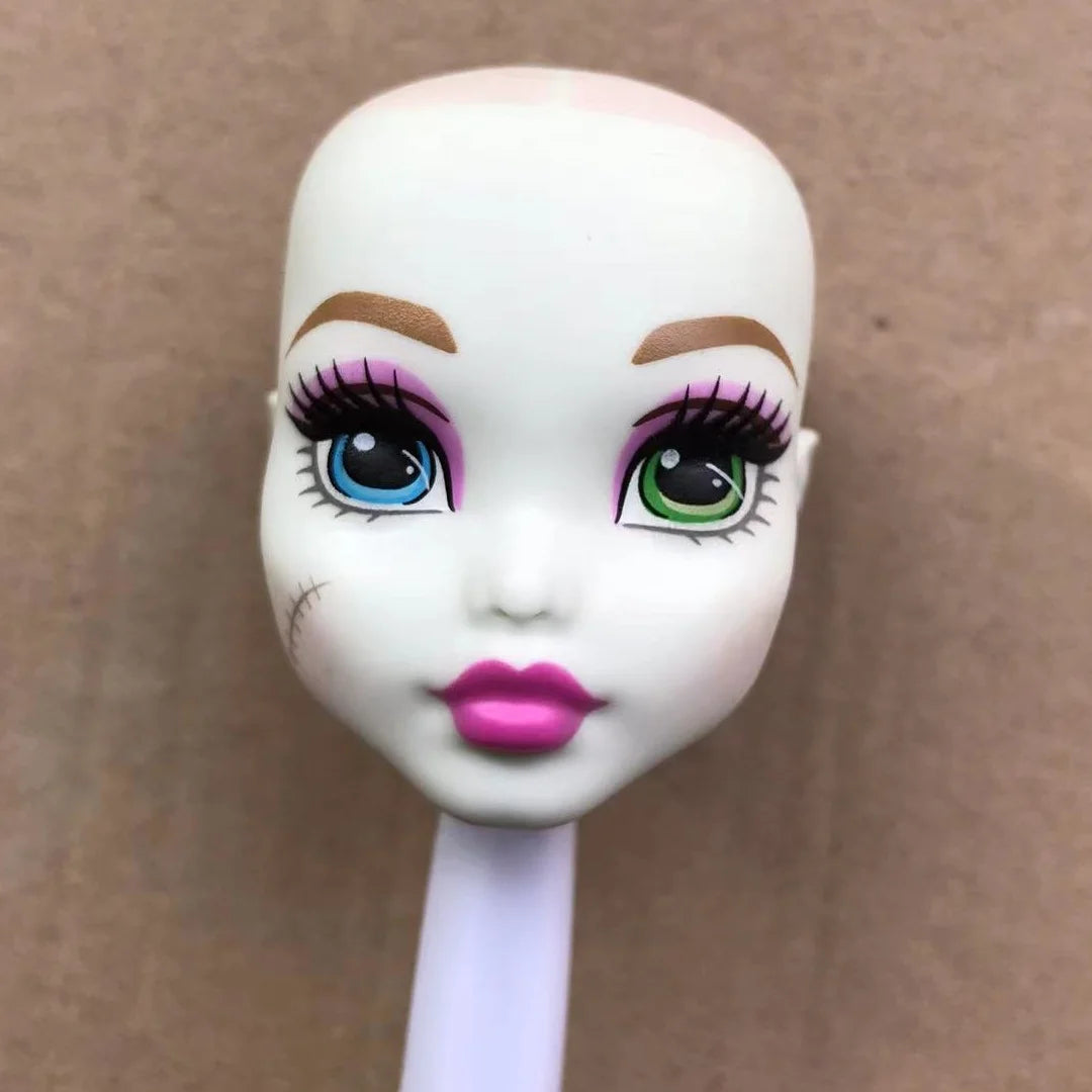 Multi-Joints Movable Doll Body Toy 23cm Doll Toy To Fit Many Heads White Green Brown Purple Monstering High Doll Body Cat heads