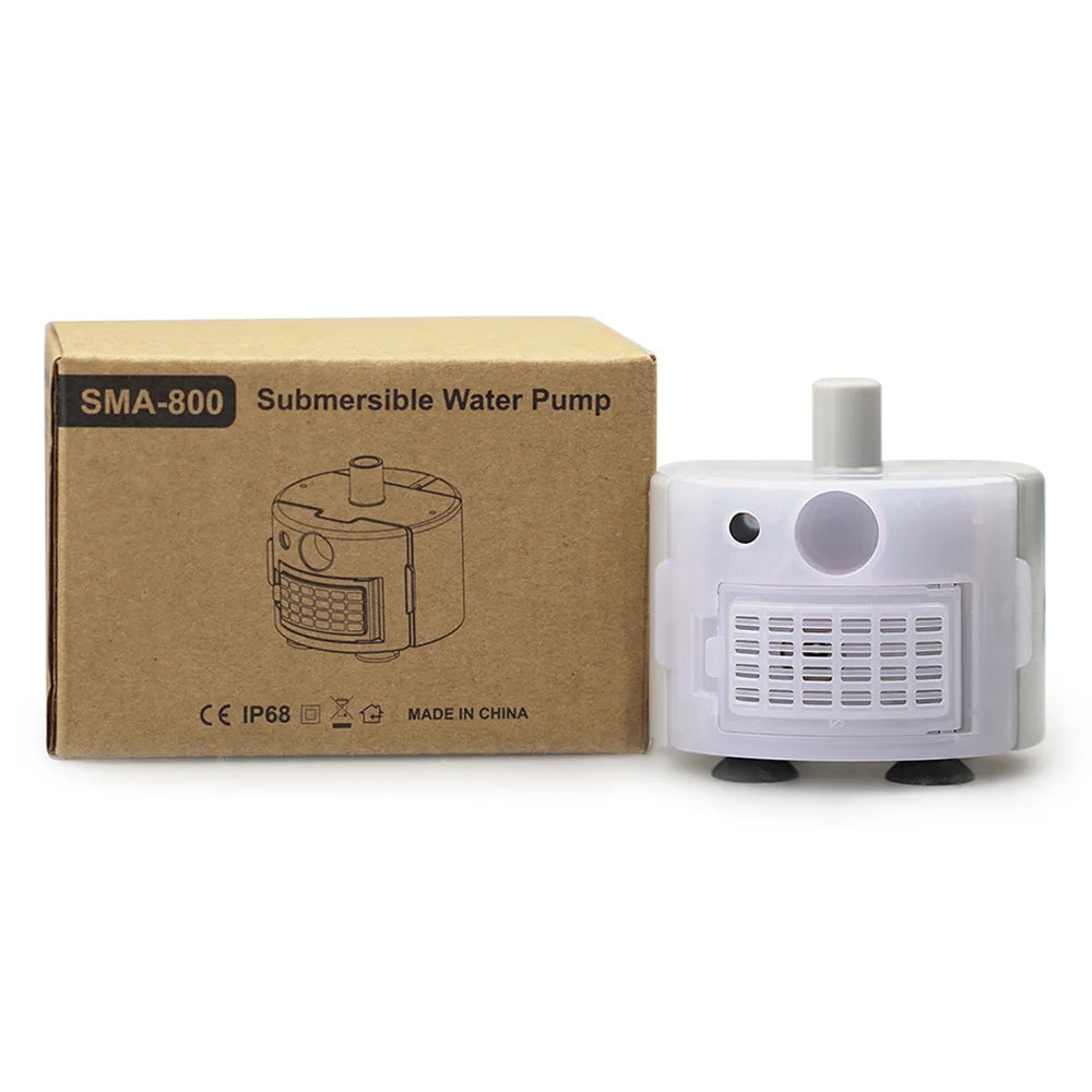 SMA-800 USB interface round water pump Stainless steel pet water dispenser pump Finished product