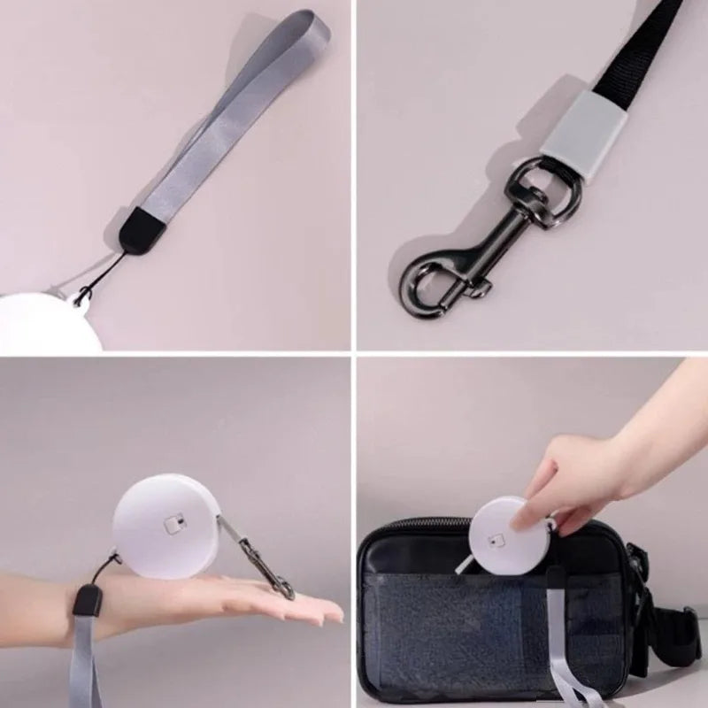 2M/3M Retractable Mini Dog Leash Automatic Flexible Dog Puppy Cat Traction Rope Belt Dog Leash for Small Medium Dogs Pet Product