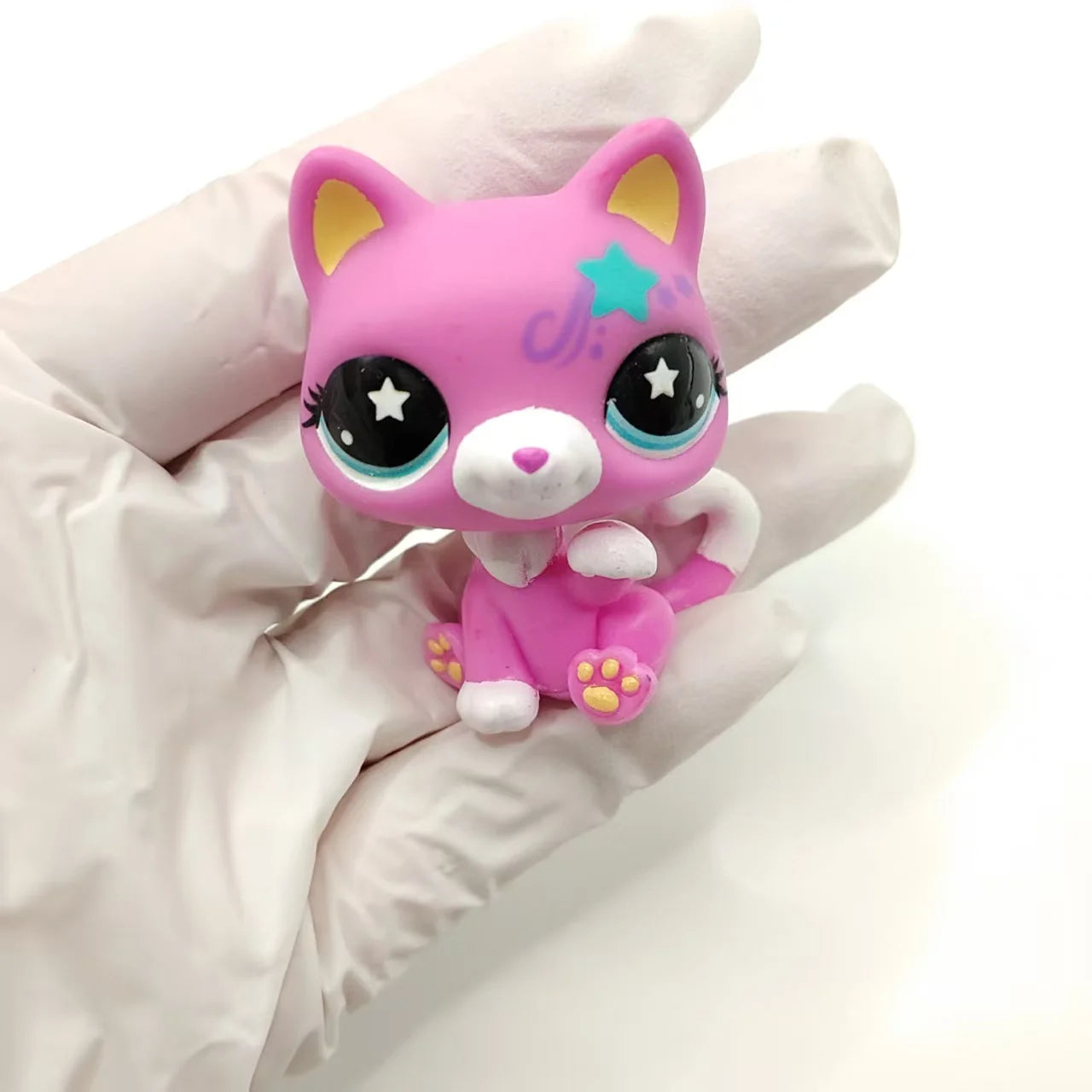 2025 Newest LPS Pet Toys Cute Animal Can Shake Head Kitten Original Collection Toys for Girls Christmas Birthday Gift