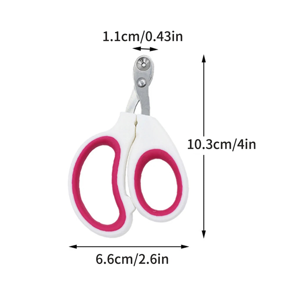 Circular Hole Cat Nail Scissors Professional Pet Dog Nail Clippers Toe Claw Trimmer Pet Grooming Supplies Products For Small Dog