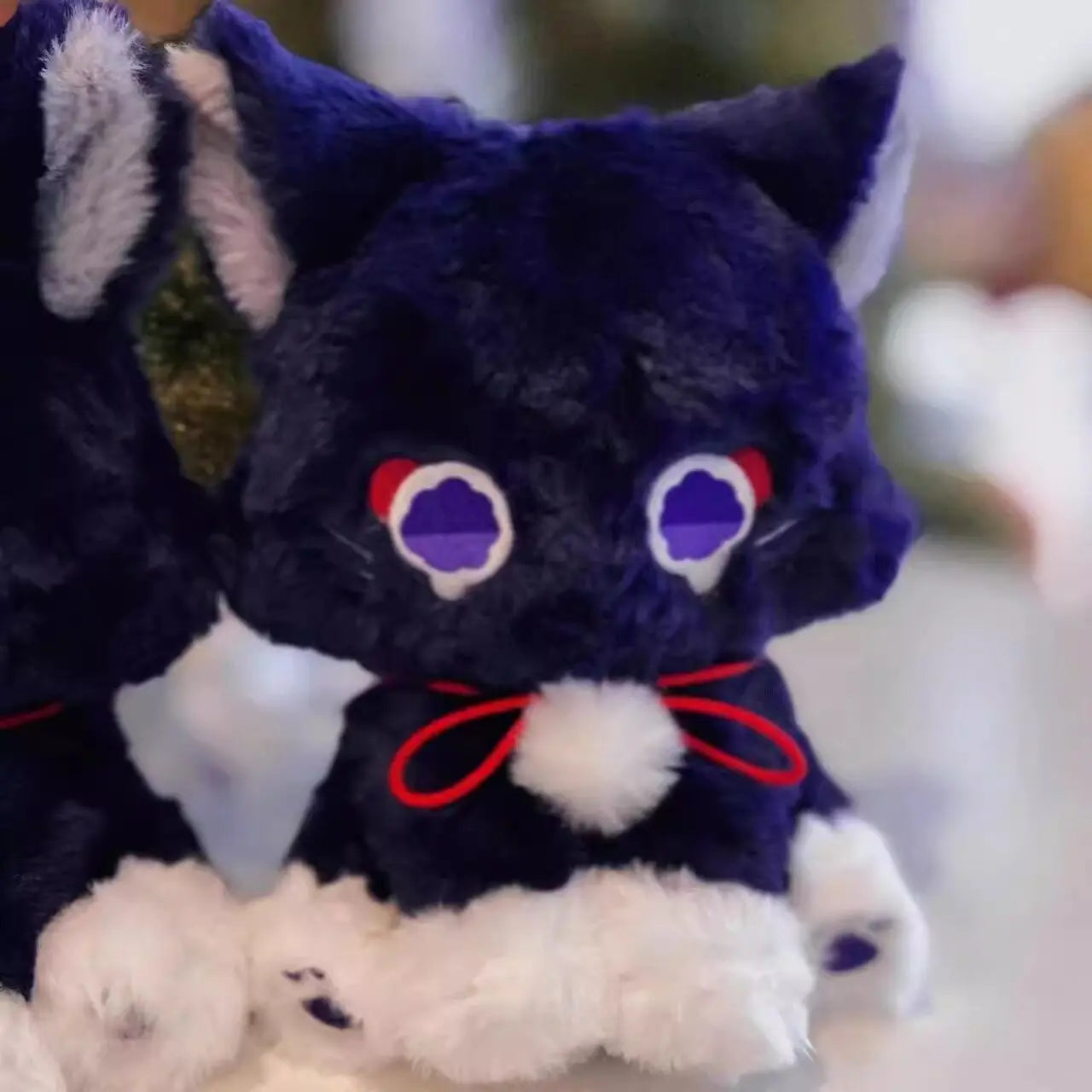 23cm Anime Scaramouche Cat Cute Plush Doll Toys Genshin Impact Wanderer Pet Cosplay Stuffed Pillow Toy Festival Gift For Fans